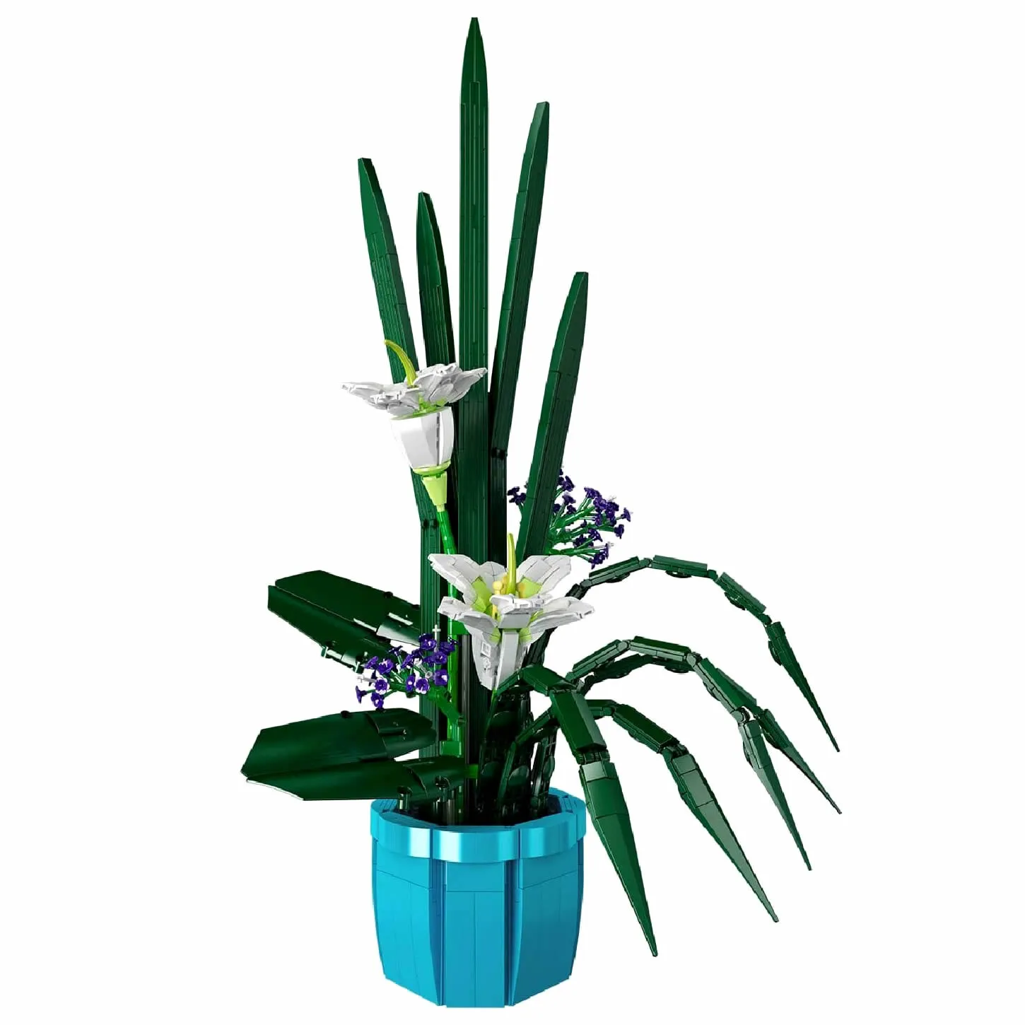 ساختنی مولد کینگ 10023 گل گلدان لیلیوم Lily