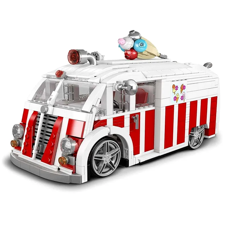 ساختنی مولد کینگ 10039 ماشین بستنی Ice Cream Truck