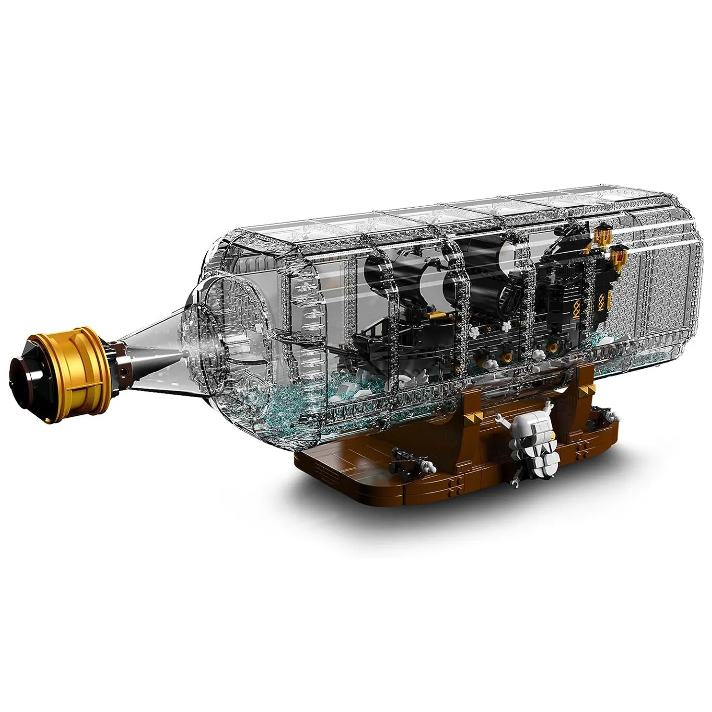 ساختنی مولد کینگ 10065 کشتی مروارید سیاه Black Pearl in a Bottle