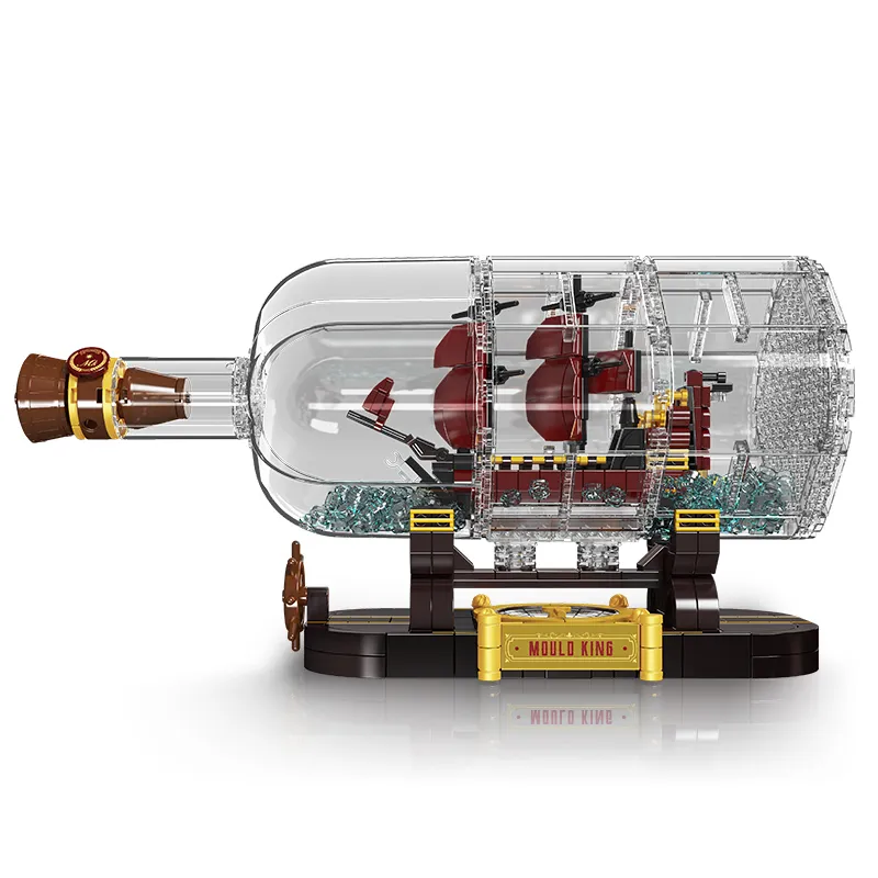 ساختنی مولد کینگ 10085 کشتی دزدان دریایی Revenge In a Bottle
