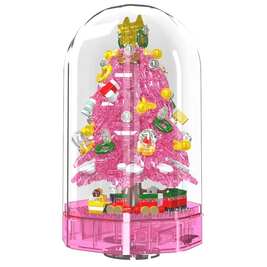 ساختنی مولد کینگ 10089 جعبه موسیقی کریسمس Christmas Tree Music Box