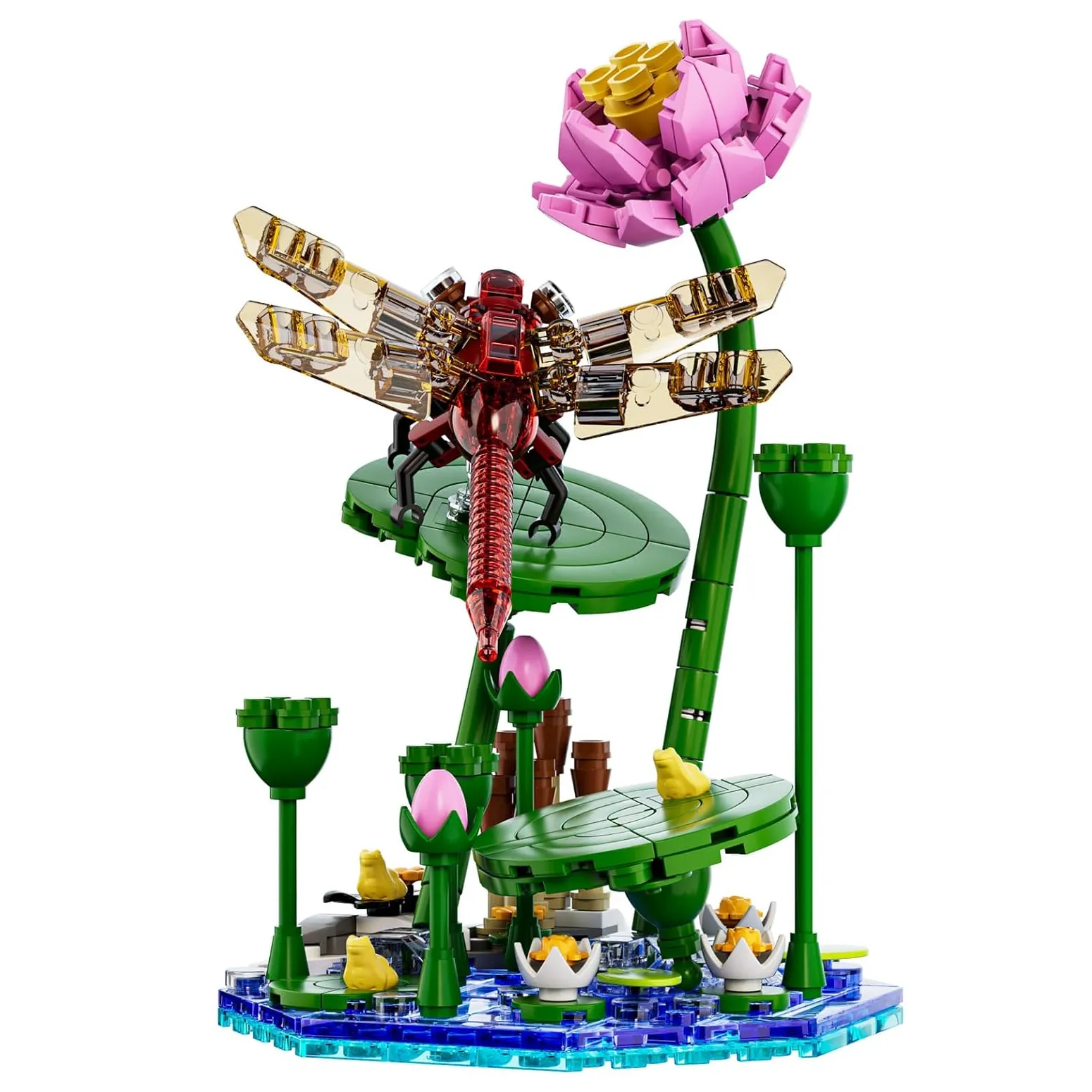 ساختنی مولد کینگ 10106 جعبه موسیقی سنجاقک Dragonfly Music Box