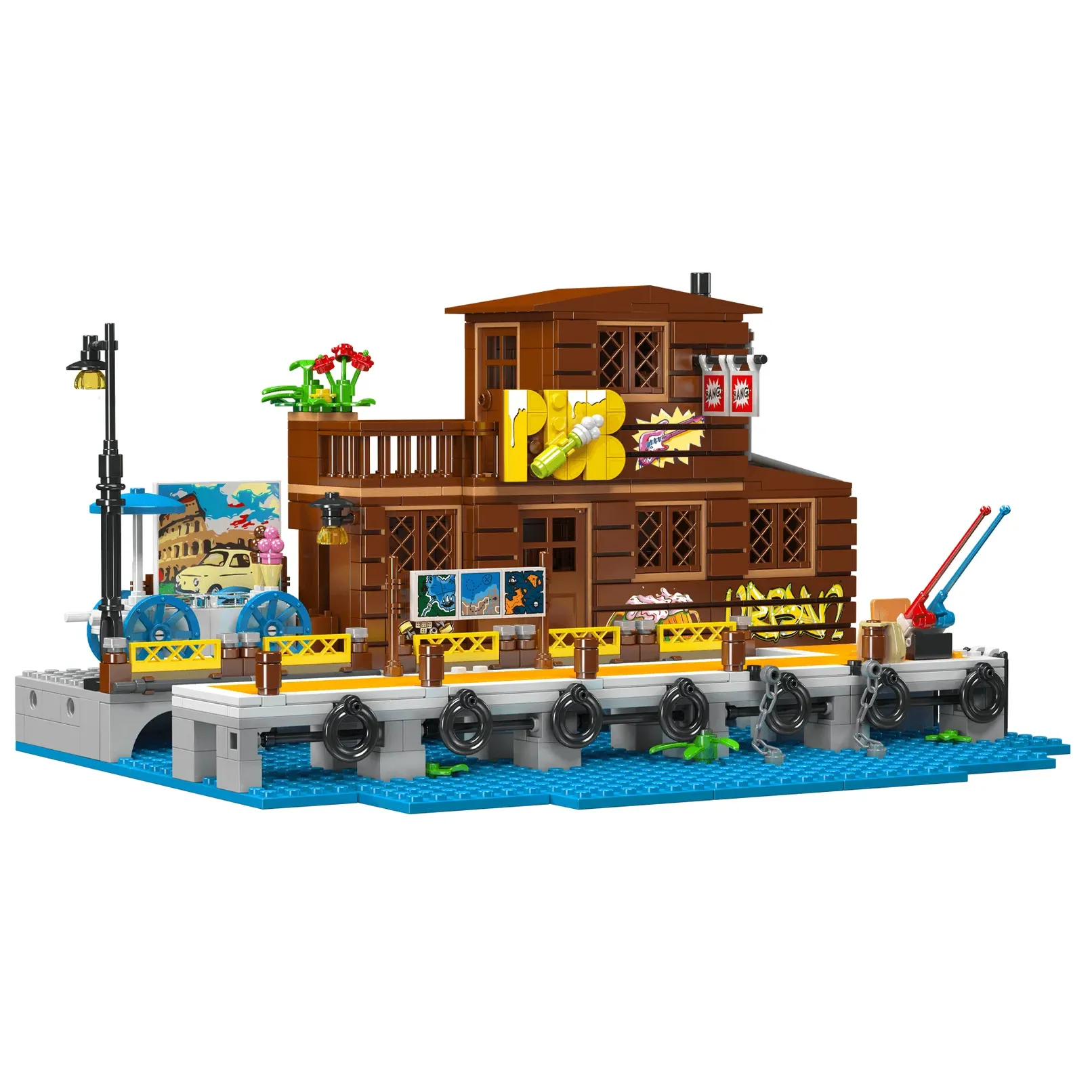 لگو مولد کینگ 10108 رستوران ساحلی Dockside Tavern
