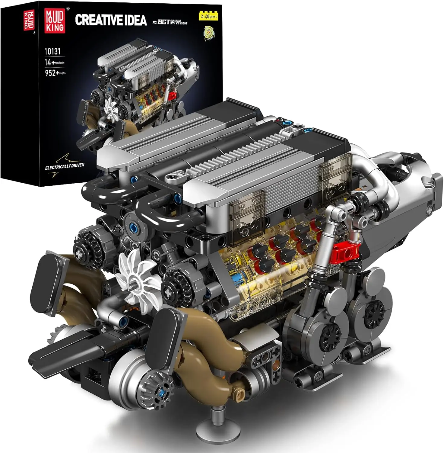 لگو مولد کینگ 10131 موتور سوپر اسپرت BGT W16 Engine الکتریک