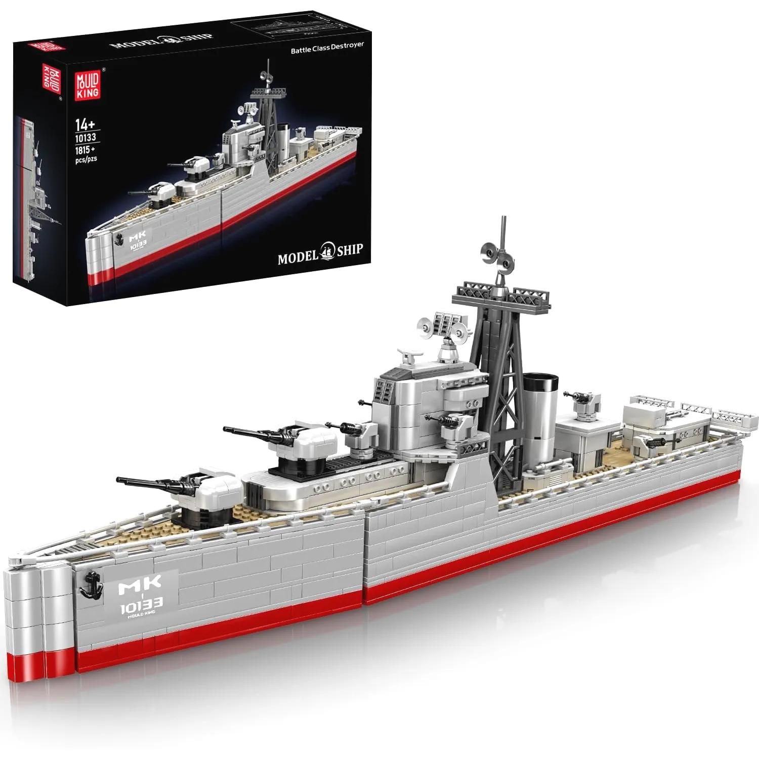ساختنی مولد کینگ 10133 ناوشکن نبرد Battle Class Destroyer