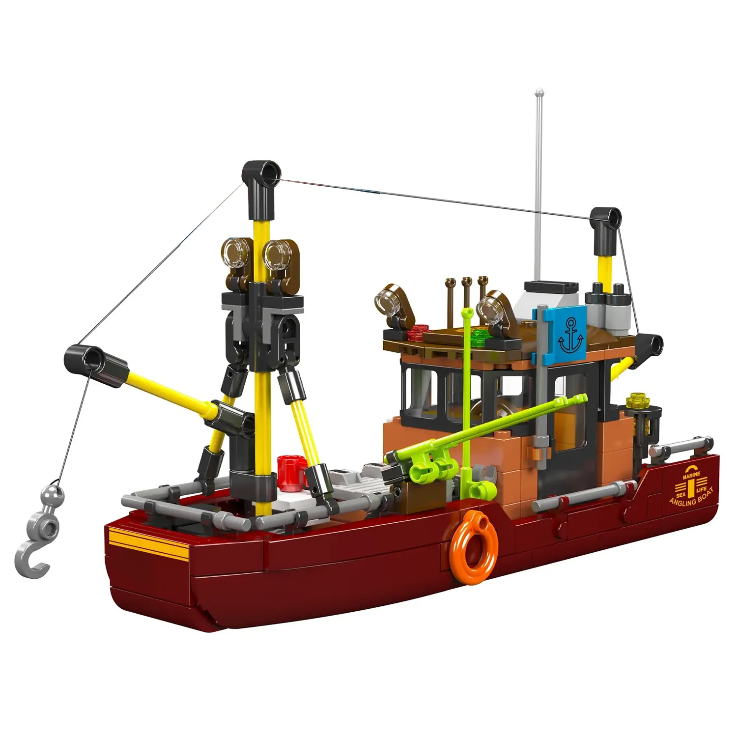 ساختنی مولد کینگ 10135 قایق ماهیگیری Fishing Boat