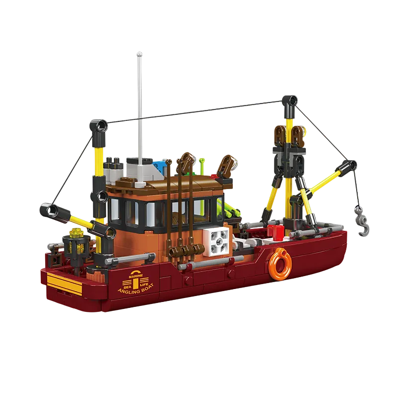 ساختنی مولد کینگ 10135 قایق ماهیگیری Fishing Boat