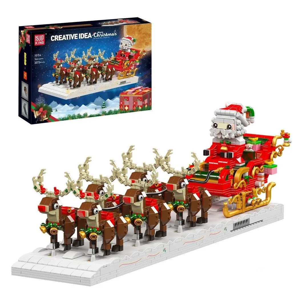 ساختنی مولد کینگ 10154 سورتمه بابا نوئل Santa Claus Sleigh الکتریکی