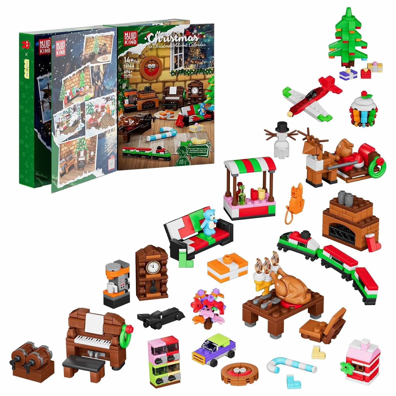 لگو مولد کینگ 10164 سورپرایز کریسمس Christmas Advent Calendar