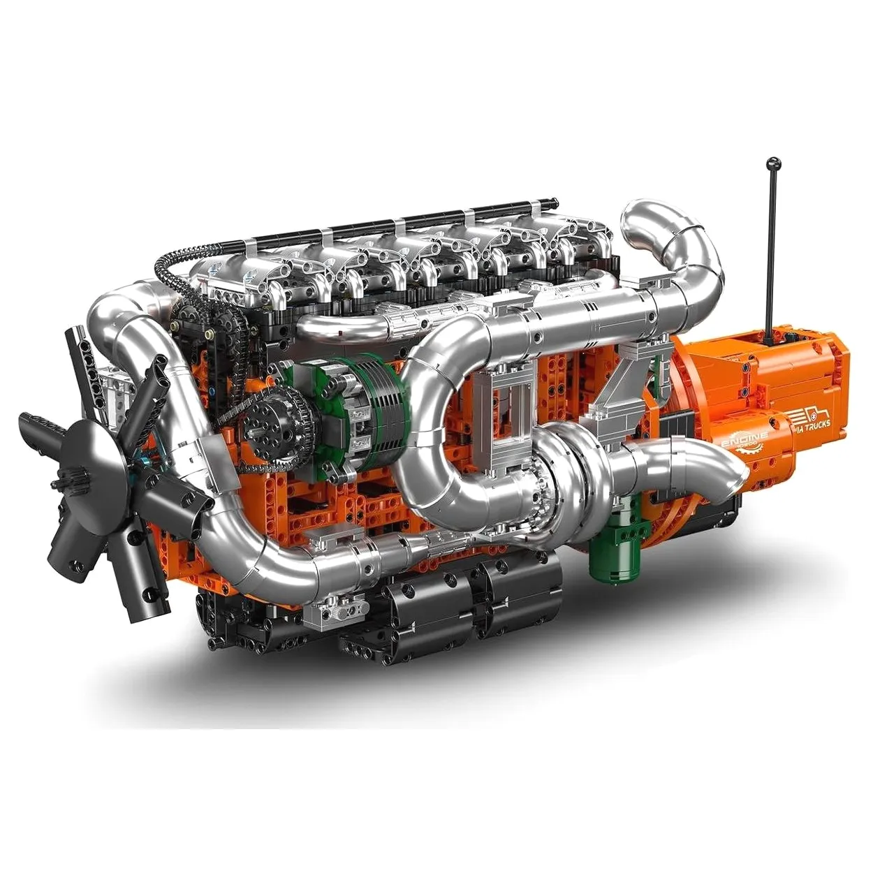 ساختنی مولد کینگ 10200 موتور کامیون اسکانیا گیربکس scania Truck engine Transmission