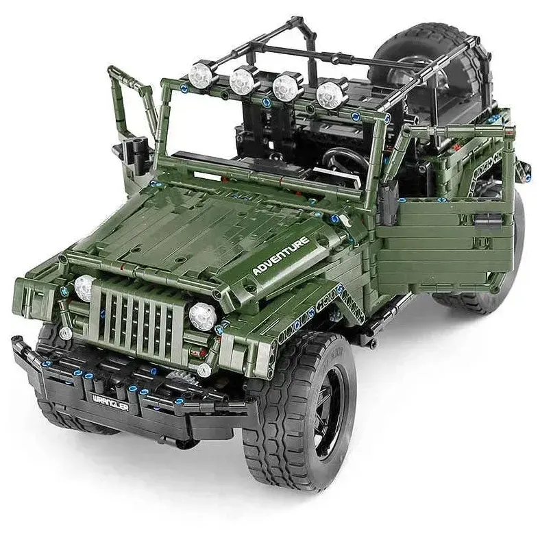 ساختنی مولد کینگ 13124 ماشین آفرود Jeep Wrangler