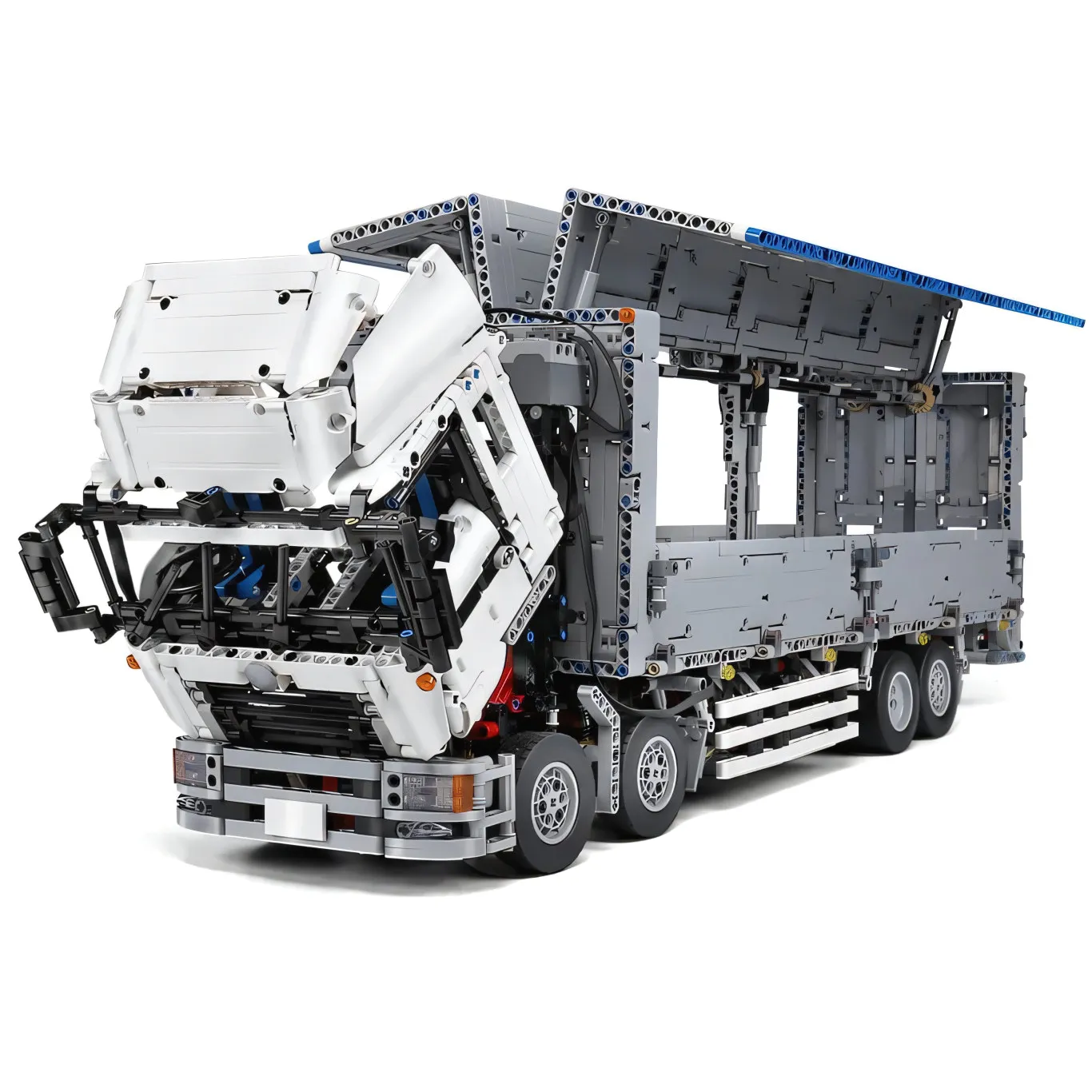 ساختنی مولد کینگ 13139ماشین کامیون بدنه بالدار Wing Body Truck کنترلی
