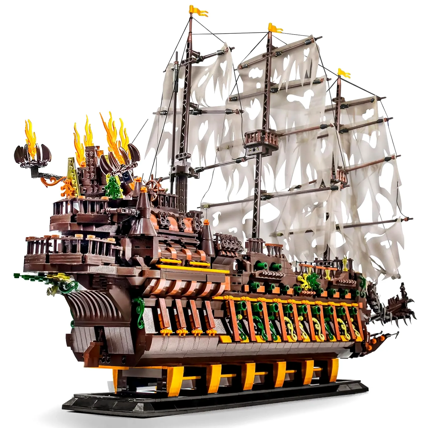 ساختنی مولد کینگ 13197 کشتی افسانه هلندی پرنده The Flying Dutchman