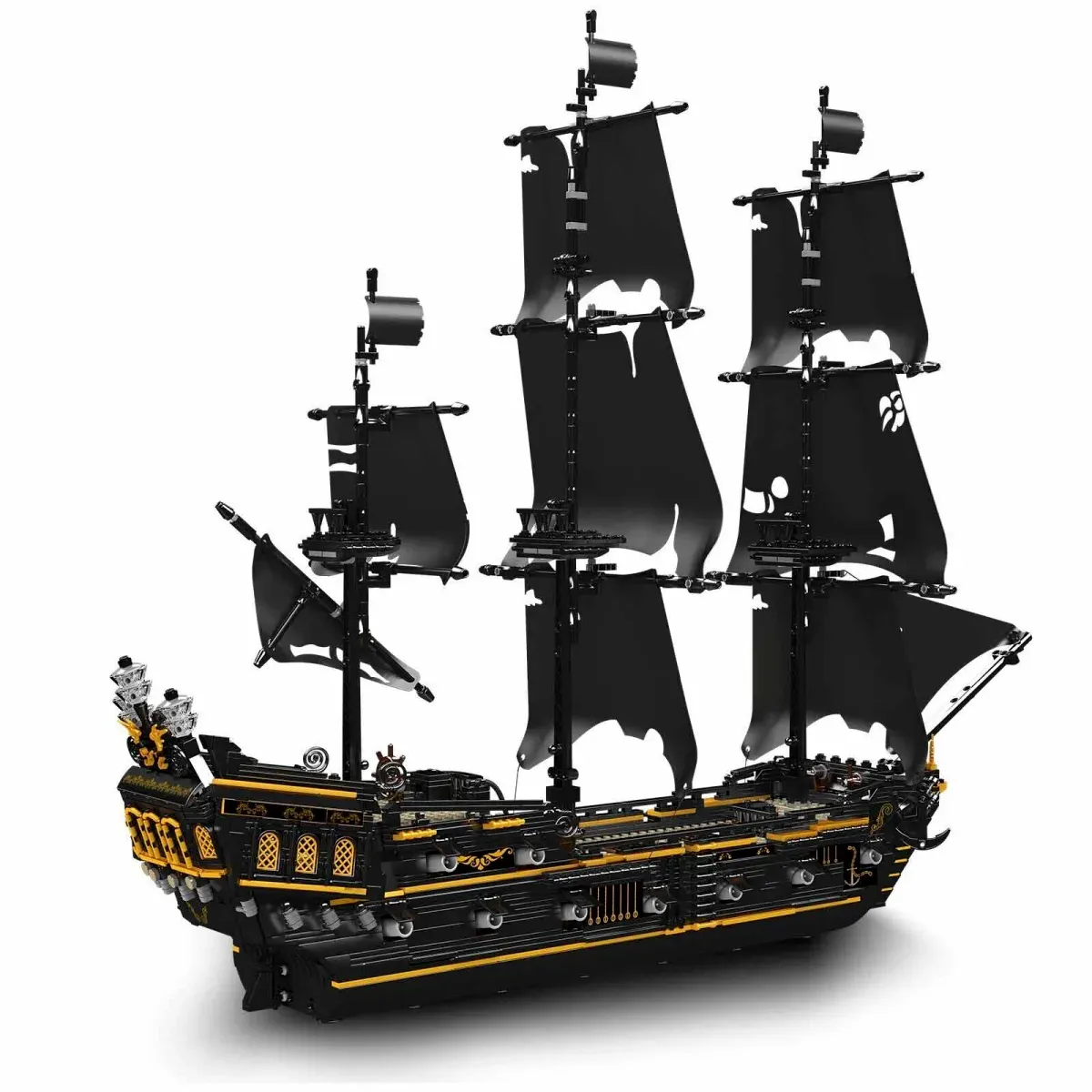 ساختنی مولد کینگ 13199 کشتی دزدان دریایی Black Pearl