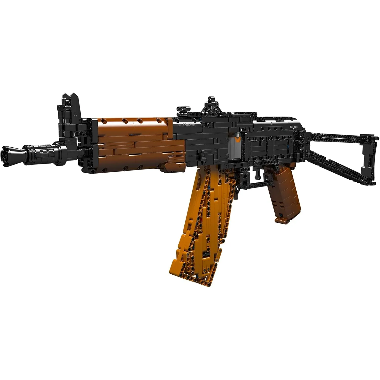 ساختنی مولد کینگ 14020 تفنگ کلاشینکف AKS- 74U