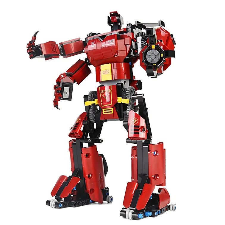 ساختنی مولد کینگ 15038 ربات Crimson Robot کنترلی