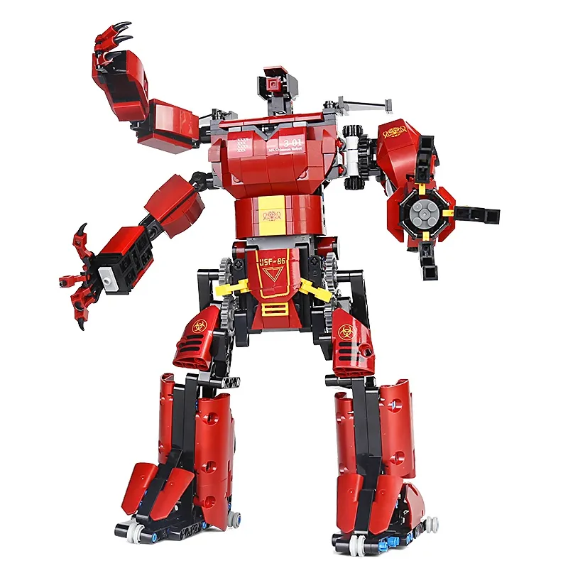 ساختنی مولد کینگ 15038 ربات Crimson Robot کنترلی