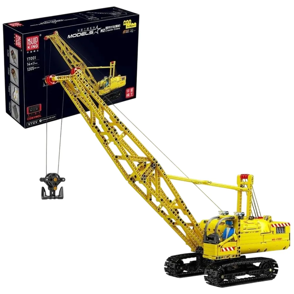 لگو مولد کینگ 17001 جرثقیل خزنده Crawler Crane کنترلی