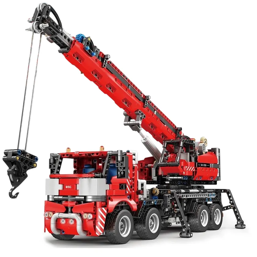 لگو مولد کینگ 17003 ماشین All Tetrain Piling Platform کنترلی
