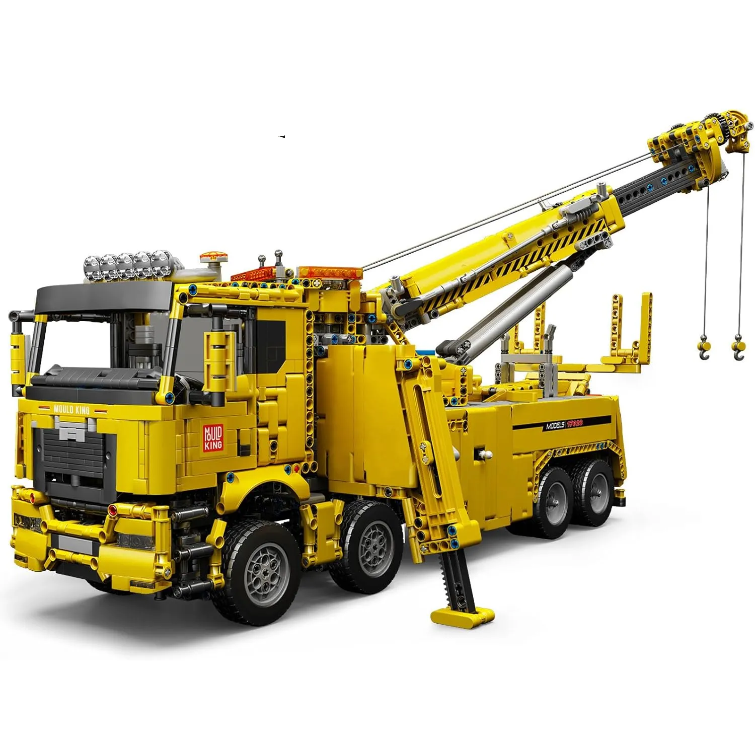 ساختنی مولد کینگ 17028 ماشین کامیون جرثقیل Road Rescue Truck کنترلی