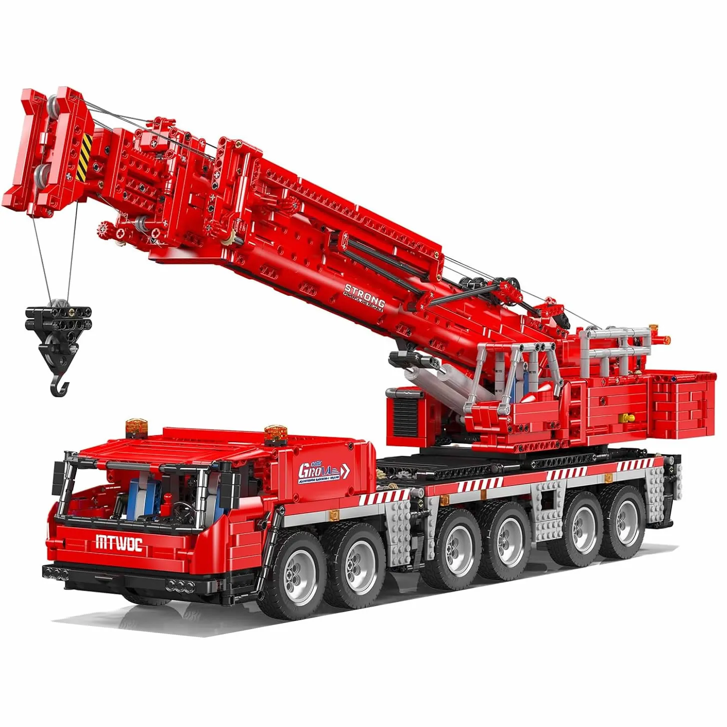 ساختنی مولد کینگ 17074 ماشین کامیون جرثقیل LTM1110 Mobile Crane کنترلی