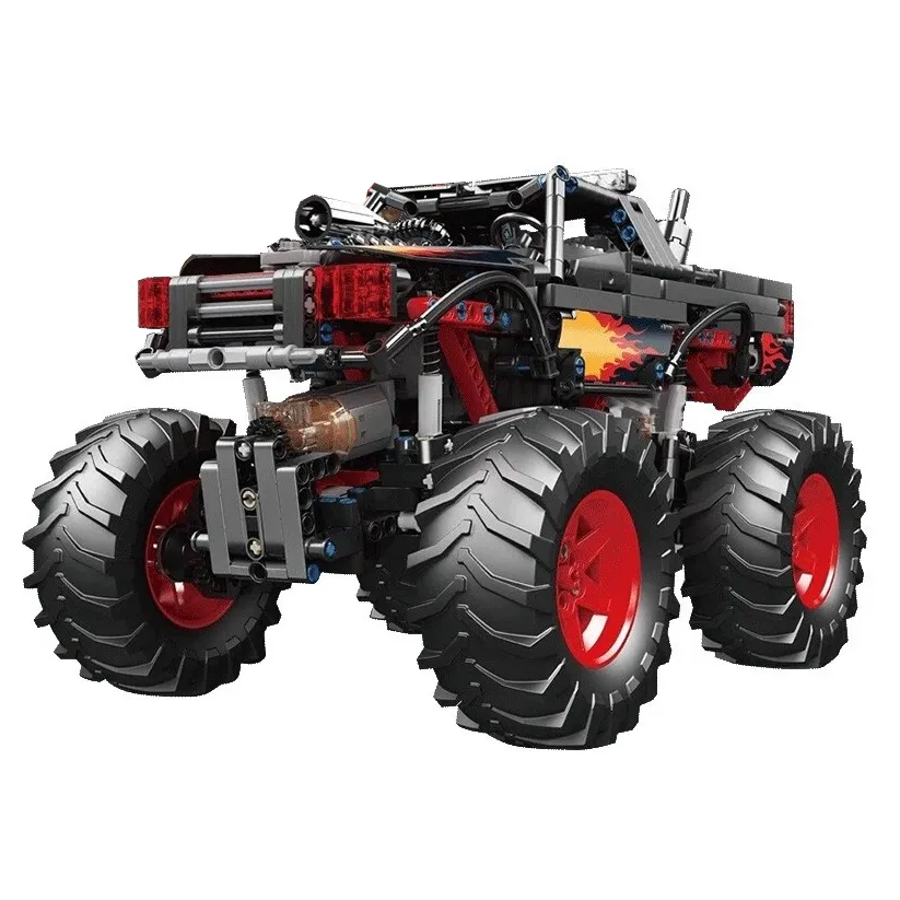 لگو مولد کینگ 18008 ماشین آفرود Flame Monster کنترلی