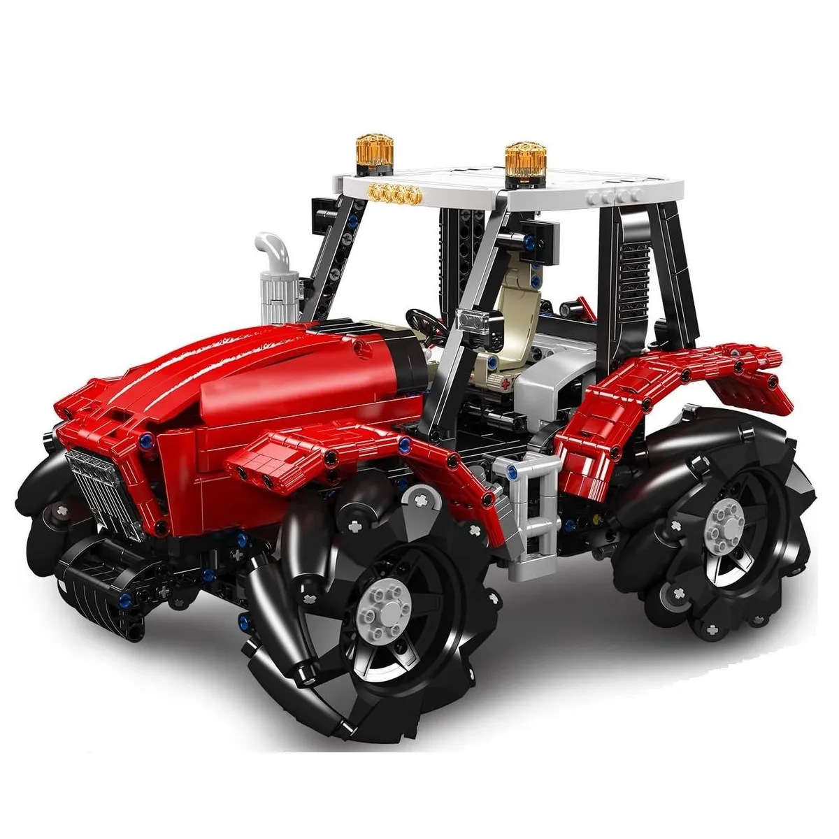 لگو مولد کینگ 18037 ماشین تراکتور Wheeled Tractor الکتریک کنترلی