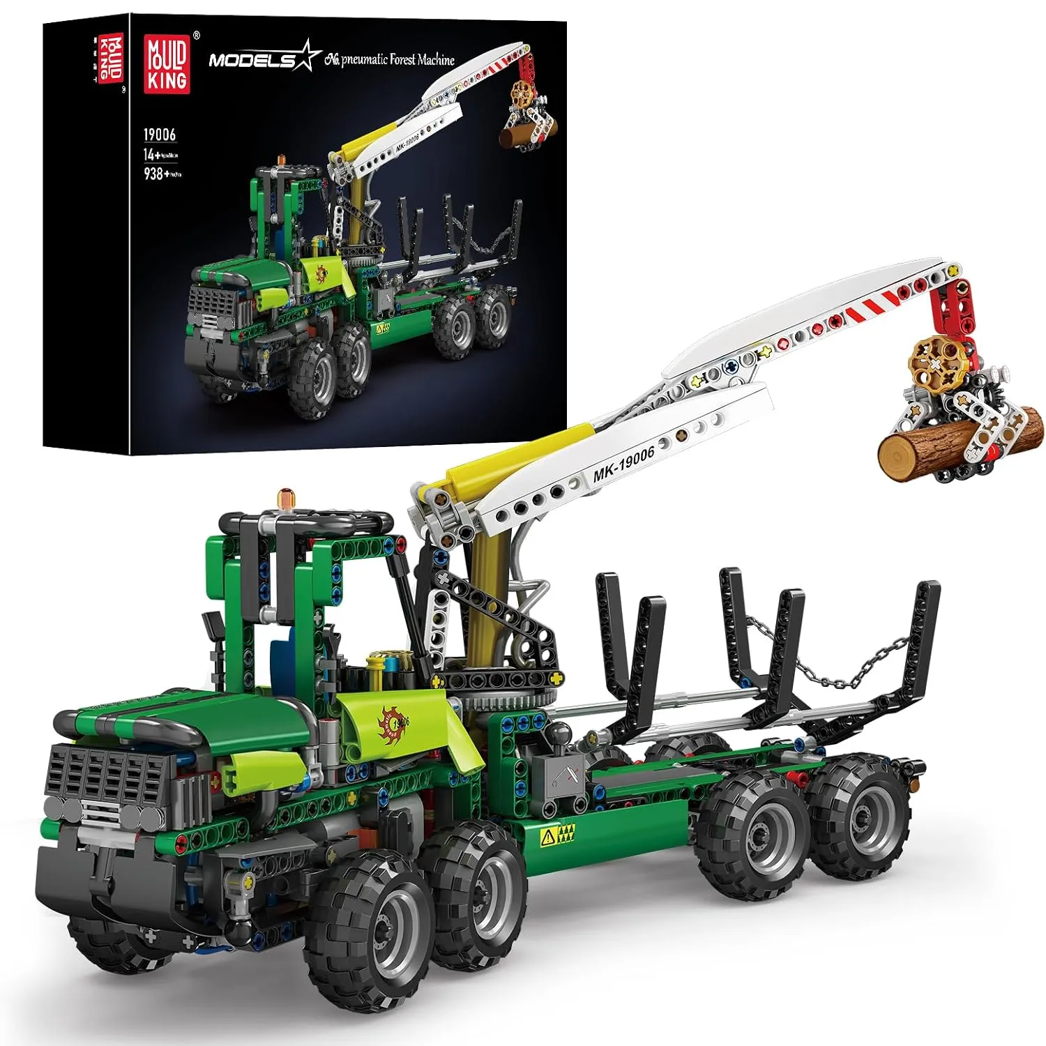 لگو مولد کینگ 19006 ماشین جنگلداری Forest Machine الکتریک