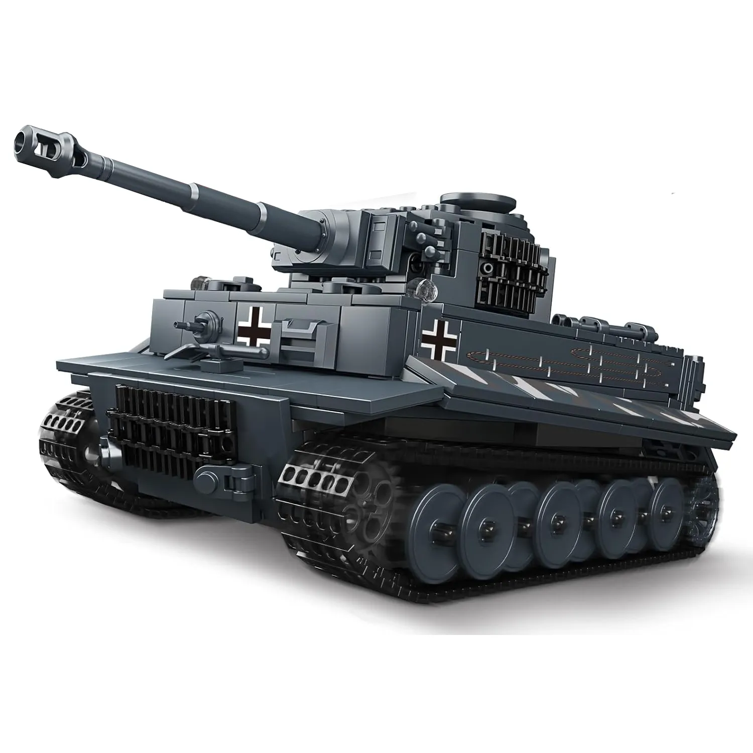 ساختنی مولد کینگ 20014 ماشین تانک Tiger Tank کنترلی