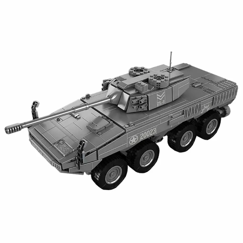 ساختنی مولد کینگ 20023 ماشین تانک ZTL-11 Tank