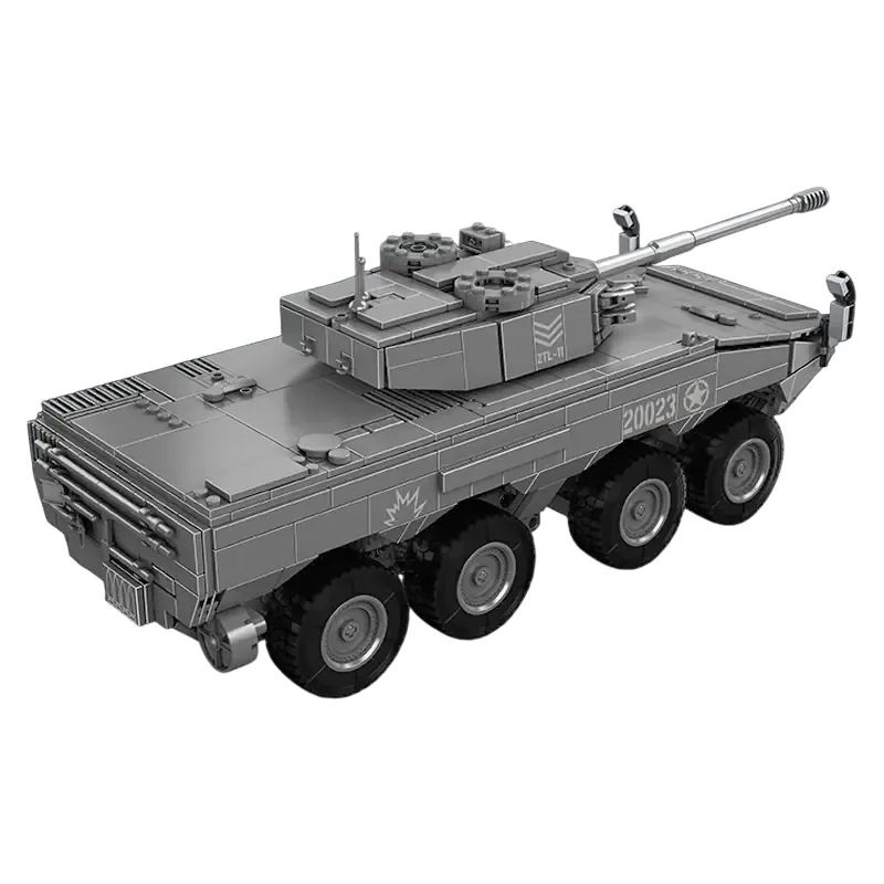 ساختنی مولد کینگ 20023 ماشین تانک ZTL-11 Tank
