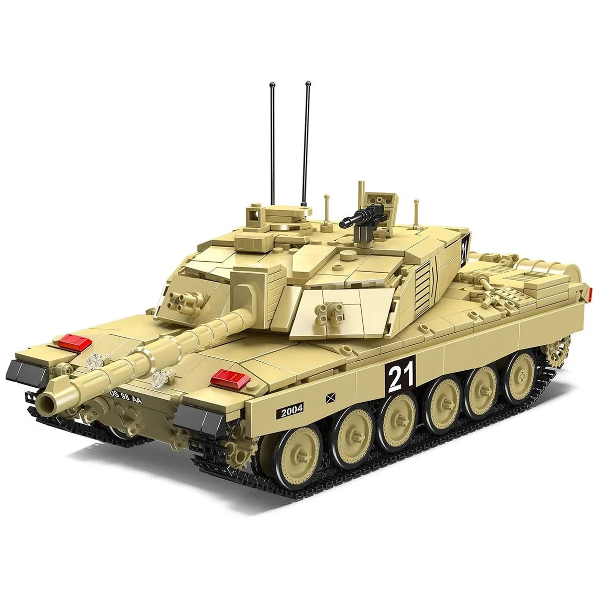 ساختنی مولد کینگ 20037 ماشین تانک Challenger 2 کنترلی