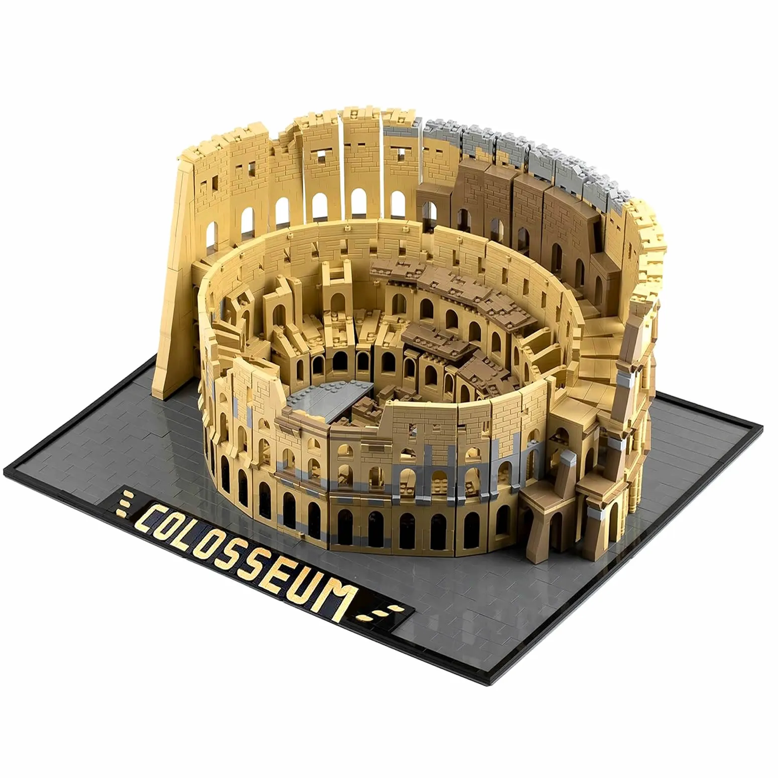 ساختنی مولد کینگ 22002 بنای تاریخی روم باستان Colosseum