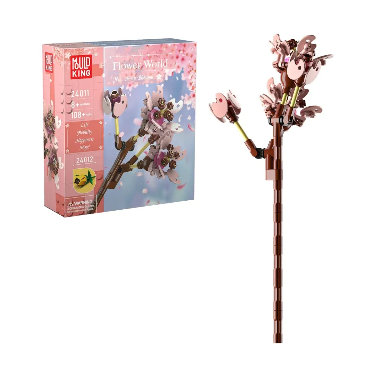 ساختنی مولد کینگ 24011 گل شکوفه گیلاس Cherry Blossom