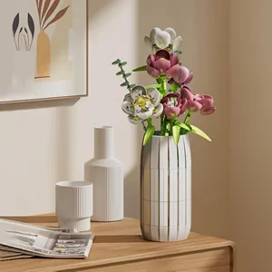 ساختنی مولد کینگ 10059 گلدان گل Peony