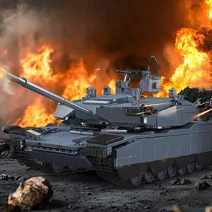 ساختنی مولد کینگ 20036 ماشین تانک ABRAMS-X Tank کنترلی