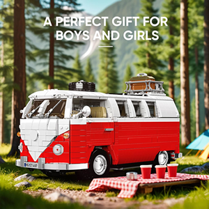 ساختنی مولد کینگ 10030 ماشین Volkswagen T1 Van