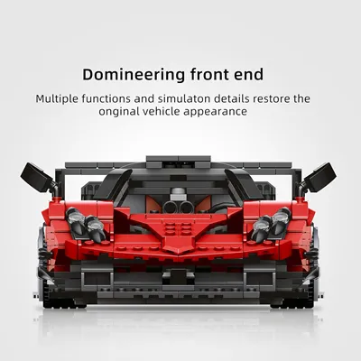 ساختنی مولد کینگ 10041 ماشین اسپرت Pagani Zonda R