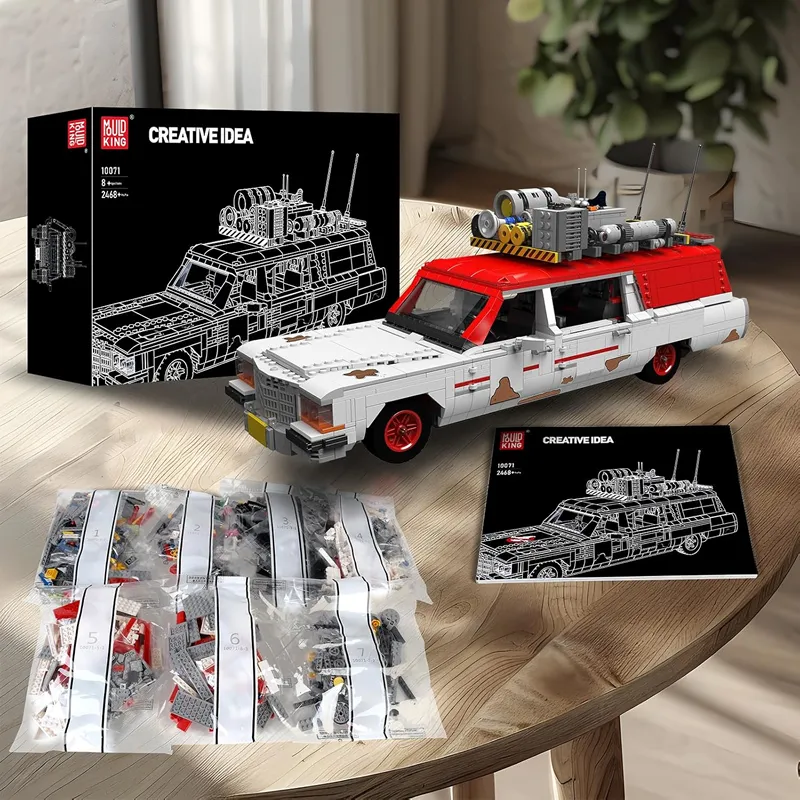 لگو مولد کینگ 10071 ماشین آمبولانس GHOST HUNTER BUS