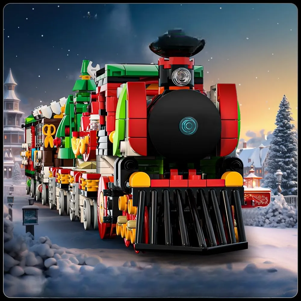 لگو مولد کینگ 12028 قطار یا ربات Christmas Train Transformer
