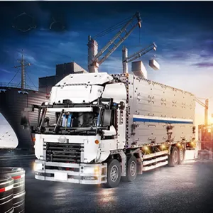 ساختنی مولد کینگ 13139ماشین کامیون بدنه بالدار Wing Body Truck کنترلی