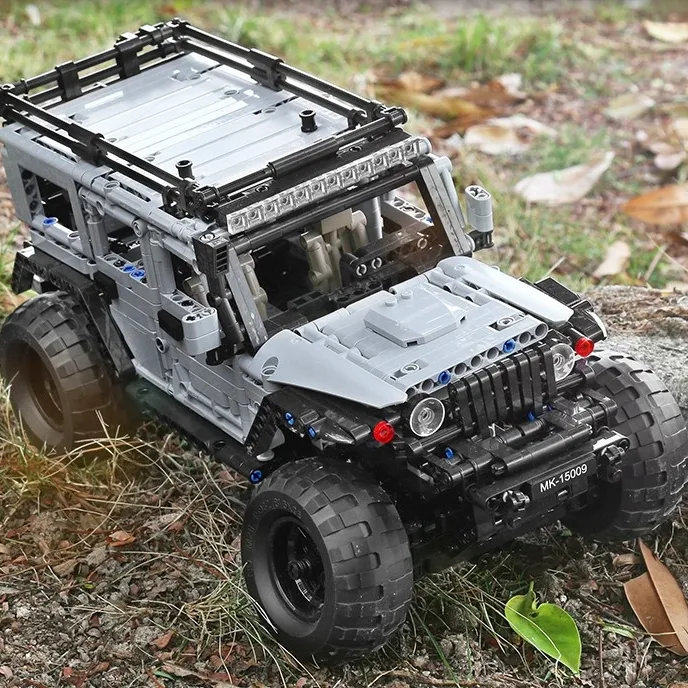 لگو مولد کینگ 15009 ماشین آفرود Jeep Wrangler Off-road کنترلی