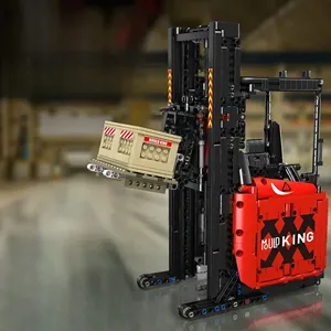 لگو مولد کینگ 17041 ریچتراک Reach Truck Red کنترلی