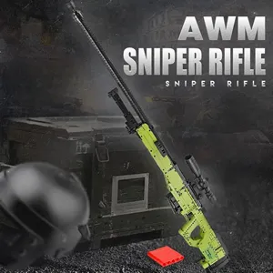 ساختنی مولد کینگ 14010 تفنگ تک تیرانداز AWM Sniper Rifle