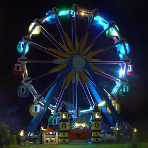 ساختنی مولد کینگ 11006 چرخ و فلک Ferris Wheel موتوردار