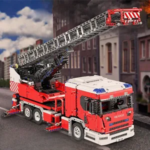 ساختنی مولد کینگ 17022 ماشین آتش نشانی Fire Engine کنترلی