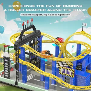 ساختنی مولد کینگ 11020 ترن هوایی گردبادی Whirlwind Coaster کنترلی