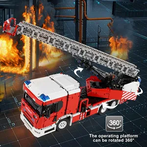 ساختنی مولد کینگ 17022 ماشین آتش نشانی Fire Engine کنترلی
