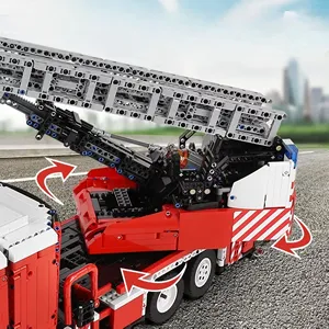 ساختنی مولد کینگ 17022 ماشین آتش نشانی Fire Engine کنترلی