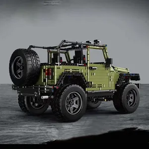 لگو مولد کینگ 13124sd ماشین آفرود Jeep Wrangler کنترلی